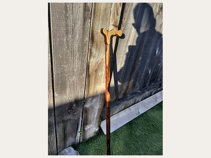 Exotic Hardwood Walking Cane